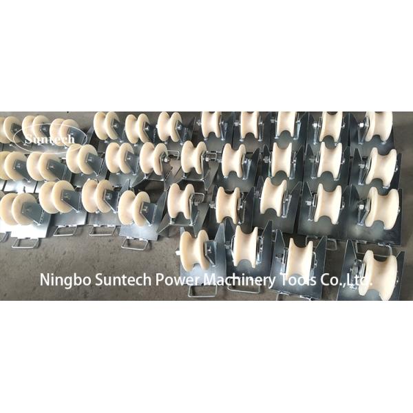 10kN Linear Angular Cable Roller Underground Cable Pulling Tools