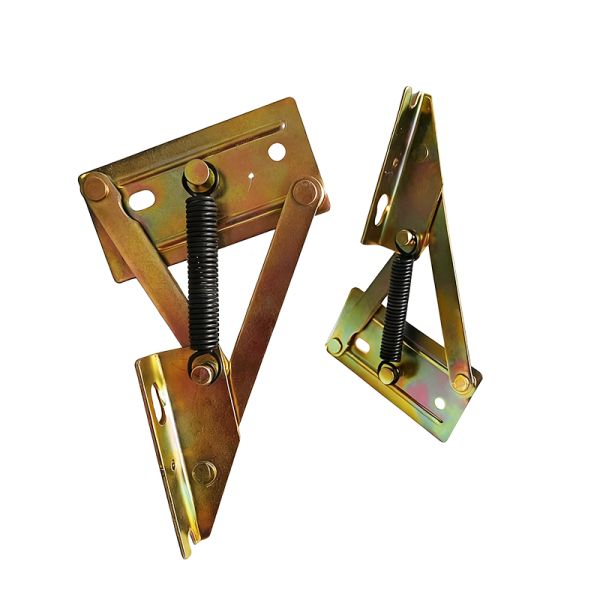 Multifunctional Furniture Hardware Accessories Sofa Triangular Spring Hinge Cabinet Hinge Storage Pallet Hinge Support Hinge
