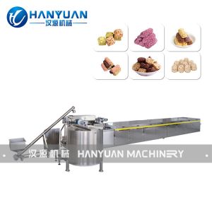 China 250kW 300kg/H Chocolate Bar Making Machine Oatmeal Chocolate Bar Forming Machine on sale
