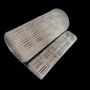 China Stainless Steel Flat Flex Wire Mesh Conveyor Belt For Pizza Oven factory