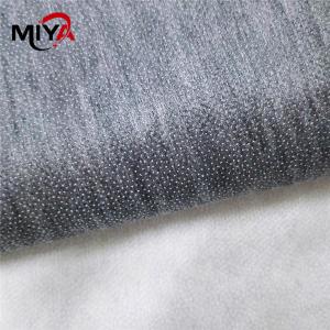 China Double Dot Non Woven Fusing Interlining Thermal Bond Polyester factory