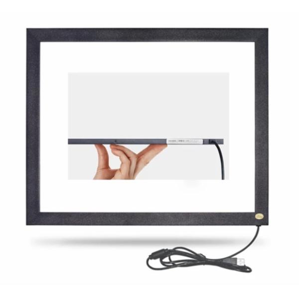 DC DIY 46 Inch IR Touch Screen Frame USB Multi Touch Panel Kit ROHS Certification