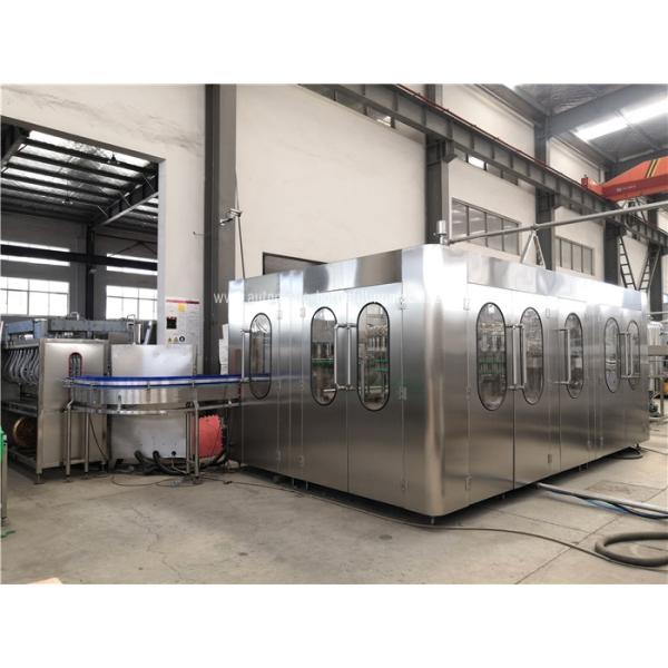 Monoblock SUS304 30000BPH Fruit Juice Filler Machine Non Carbonated