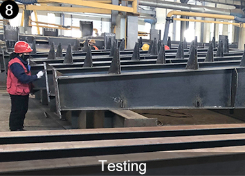 Prefab Metal Space Frame Q235 Q355B Grade Customized Steel Structure Workshops Factories