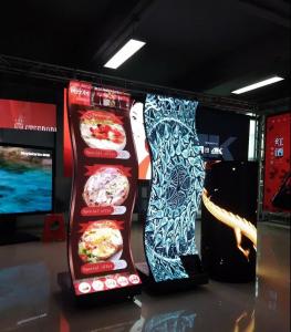 China Indoor Full Color Creative LED Display / Led Cube Display 500 X 500mm Cabinet Size on sale