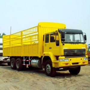 China Yellow 20 Ton Heavy Cargo Truck  Euro 2 6x4 Drive With U Profile ZZ1257N4641A factory