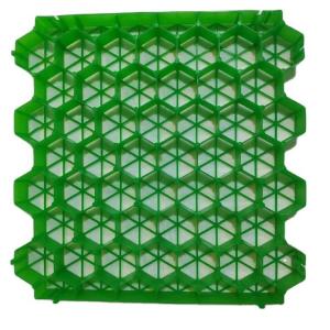 China 500x500x40mm Plastic Grass Planting Grid for Outdoor Parking Lot Fire Lane and Footpath factory