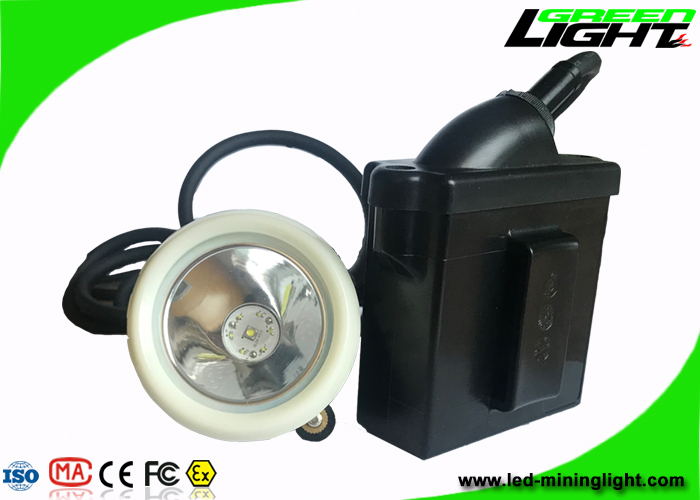 Safety Explosion Proof Led Mining Lamp , Mining Cap Lights 10000 Lux ABS Material
