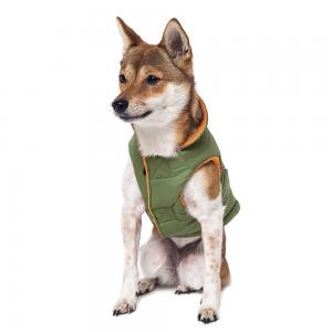 China  				Sports Vest, Fleece Lined Small Dog Cold Weather Jacket Coat Sweater with Reflective Lining 	         factory
