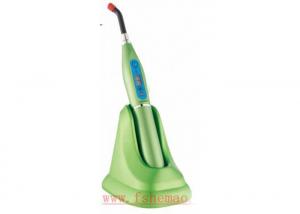 China Colorful Wireless LED Curing Light , White / Green LED Dental Curing Light factory