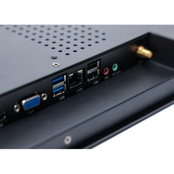 Customized 10.1'' PCAP Flat Bezel Touch LCD Panel PC with Resistive Touch and RFID Reader