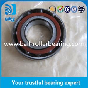 China High Rigidity Small Angular Contact Bearings , ZZ 2RS Open Ball Bearings on sale