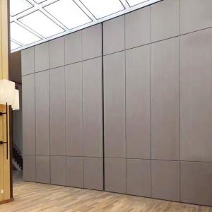 China Soundproof Office Floor to Ceiling Partition Wall With Movable Track Aluminium Profile factory