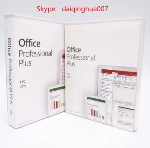 China Microsoft Office Professional Plus 2019 USB Online Key Activation Software on sale