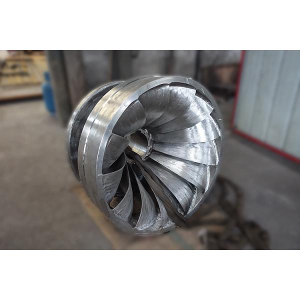 Compact Structure Hydro Turbine Parts Of Runners / Valve / Flanges Anti Rust