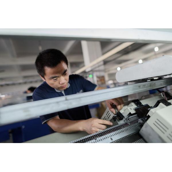 Industrial Fast Speed Shoe Upper Knitting Machine Flat Bed Nike Adidas 2