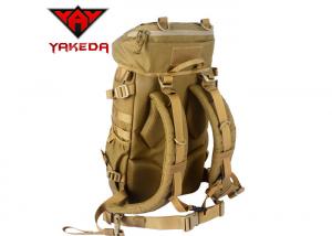 China Lightweight Travel Tactical Molle Backpack , Hiking Camping Mountain Climbing Backpack factory