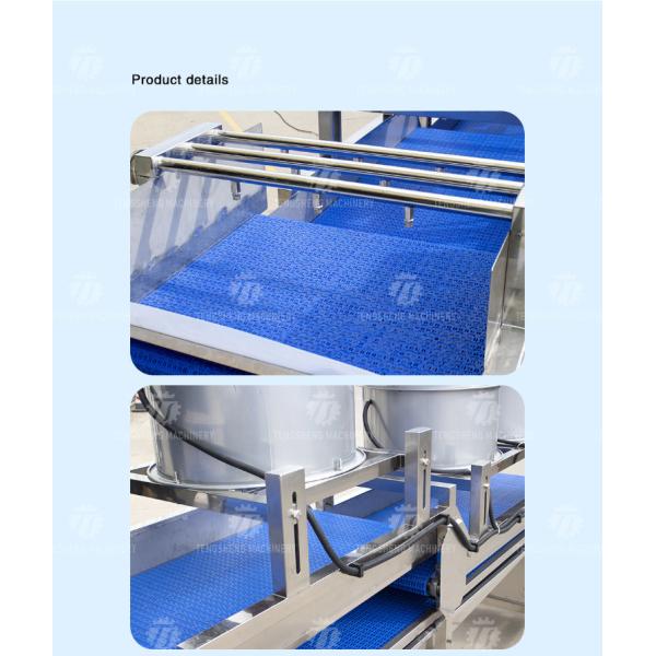 Automatic Stainless Steel Step Type Air Drying Machine Vegetable Cleaning