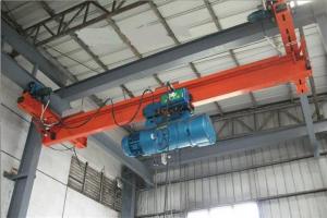 China 5 Ton Single Girder Overhead Crane , Light Duty Bridge Crane Small Volume factory