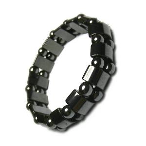 China Brazil Natural Hematite magnetic bracelet retro fashion magnet bracelets factory