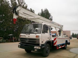 China Dongfeng 170hp 20M Aerial Lift Truck , Aerial Platform Truck With 360 Degree Rotation Arms factory