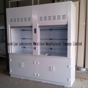 China Laboratory PP Fume Hood Cabinet , 2350mm Height Chemical Exhaust Hood factory