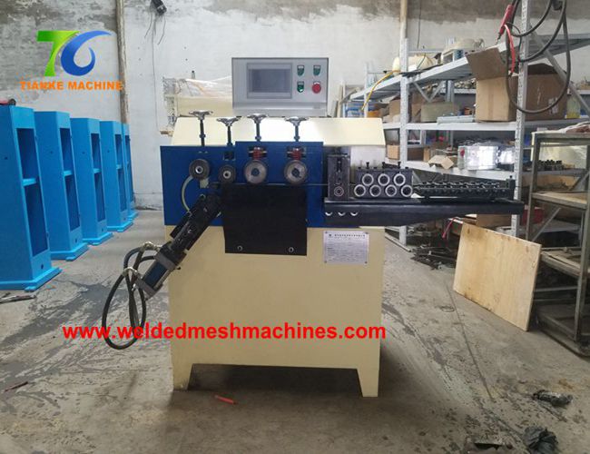 Hydraulic Wire Ring Making Machine 35m/Min PLC 7'' Touch Screen Control