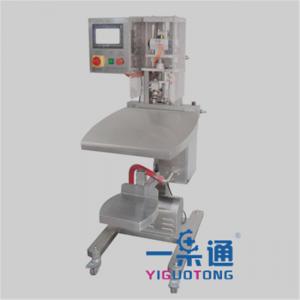 China BIB Small Bag Filling Equipment , Single Head Aseptic Pouch Filling Machine factory
