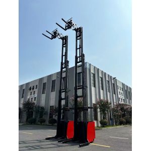 China Double-Deep Reach Electric Forklift Double  Extension Forward Moving Forklift Load 1500 kgs on sale