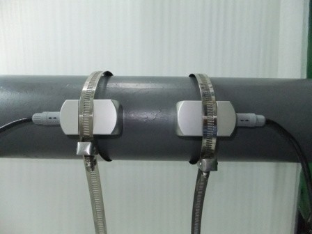 Pure Water Flow Meter Ultrasonic Portable High Precision Strong Anti Interference