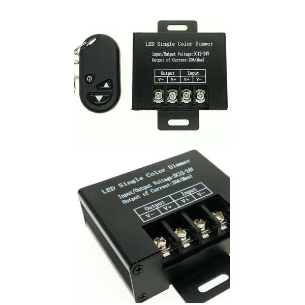 Level 256 LED Light Dimming Switch 20A Led Single Color Dimmer