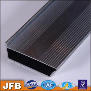 China Item L092 3000meters light grey industrial for kitchen cabinet types of aluminum profile factory