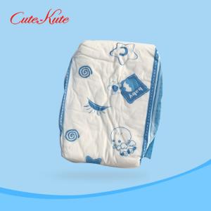 China Disposable Leak Guard Protection Diaper Unisex With Fluff Pulp Core factory