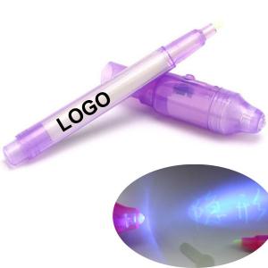 China Colorful UV Invisible Light Pen Money detector Pen Logo Customized factory
