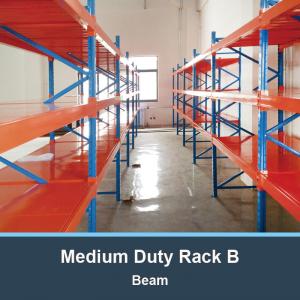 China Medium Duty Rack B Carton Box Storage rack Long Span Rack Warehouse Storage Racking factory