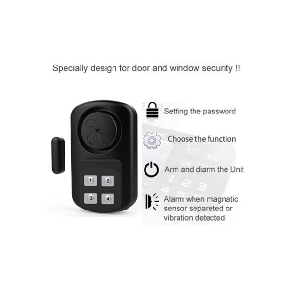 140db House Security Alarm Pool Door And Window Alarms CE Certificated burglar alarm systems home security alarm