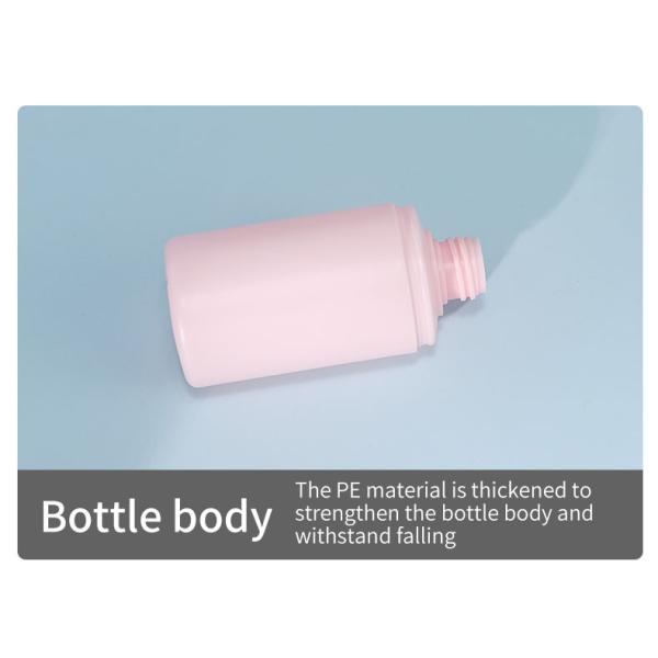 Pink Foam Pump Bottle 100ml 120ml Foaming Hand Soap Dispenser Easy To Refill