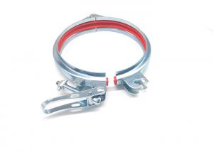China 160mm Mild Steel V Band Clamp Shaped Sealing Lmg160 Quick Release Lock Ring on sale