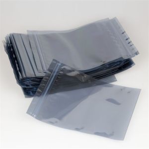 China 4X6 Inch Aluminium Plastic Esd Shielding bags Anti Static k Bags with zipper factory