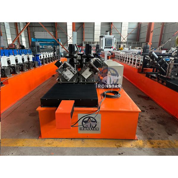 Automatic shadow wall angle 2 in 1 roll forming machine in UAE Angle and U stud 2 in 1 roll forming machine c channel roll forming machine C stud roll