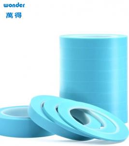 China Blue PVC Adhesive Tapes 0.12mm Thickness Wonder Fine Line Masking Adhesive factory