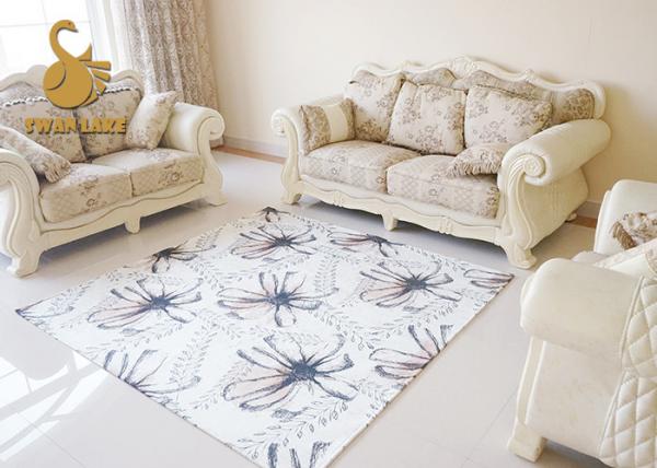 China Swanlake Modern Style Area Rugs With Non Slip Backing OEM / ODM Available factory