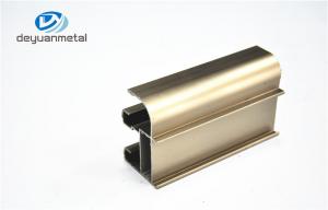 China Surface Anodizing Aluminum Cabinet Door Profiles T3-T8 Temper ISO9001 factory