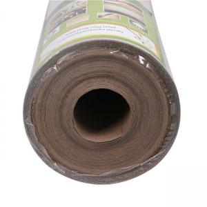 China Thickness 0.13mm Length 22m Ply Fibers Construction Floor Covering Paper factory