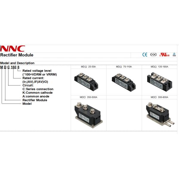 NNC Power Semiconductor Module MDC/MDK
