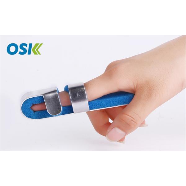 Finger Extension Broken Bone Splint With Soft Padded Interior / Velcro Fastener