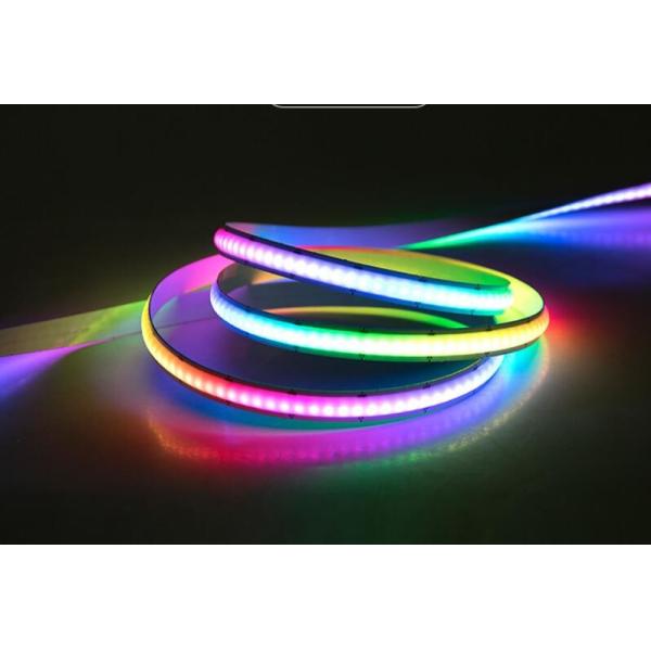 Topsung Smart addressable SK6812 led strip light DMX flexible digital led light strip pixel rgb led strip