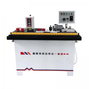 China Straight Line Or Curve Manual Edge Banding Machine For Solid Wood Panels factory