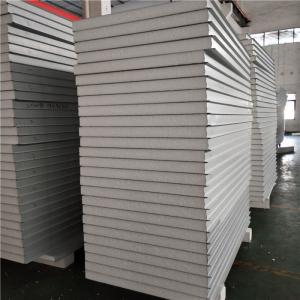 China concrete ground floor 100mm  waterproof eps sandwich panels wall boards factory