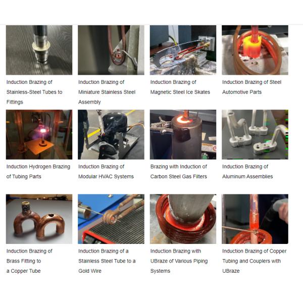 80KHZ High Frequency Portable Induction Heating Equipment Light Weight